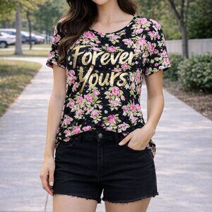 Vintage Charlotte Russe Floral Top